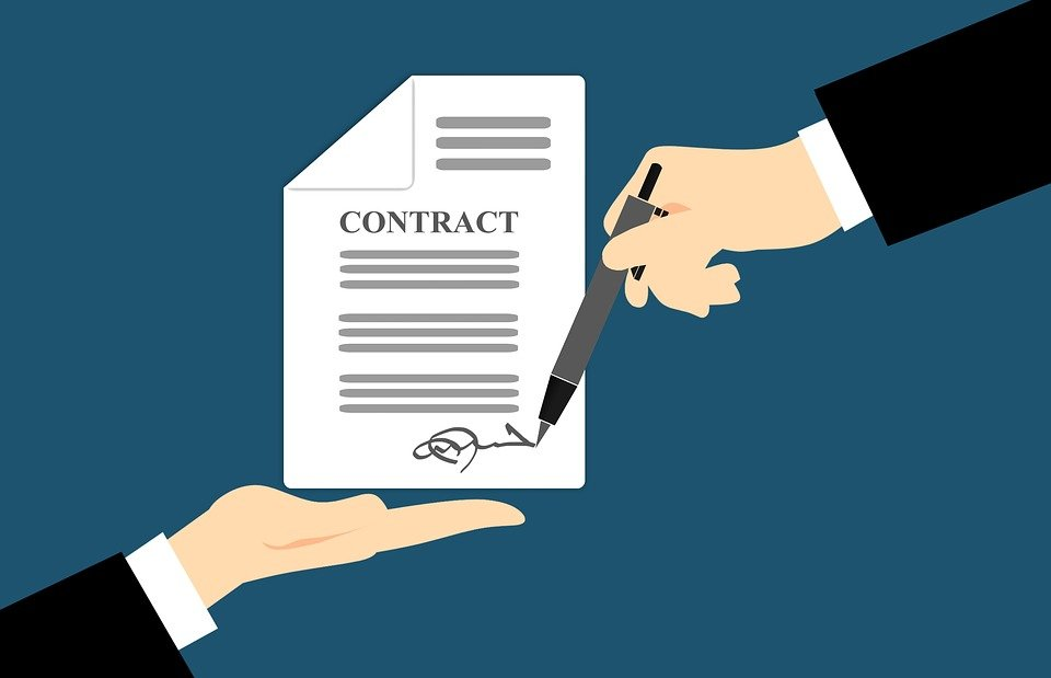 contract sign animation 1